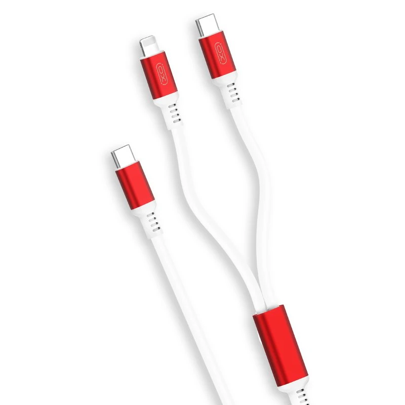 كابل الشحن السريع PD 18W من النوع C إلى Lightning 2 في 1